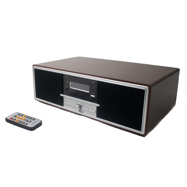 SW-T2101 Retro CD Player USB Remote Control Floor Standing Portable Rear Power Cord