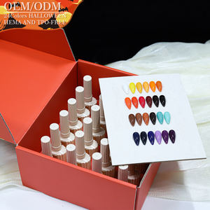 Set de Esmaltes de <span class=keywords><strong>Uñas</strong></span> en Gel Ms Rainbow, Venta al por Mayor de Fábrica, Moda, 15 ml, Set de Esmaltes de <span class=keywords><strong>Uñas</strong></span> en Gel UV, Serie de Lujo de Halloween - Product Image 1