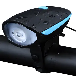 道路500毫米防抱死制动系统设置喇叭通用串行总线可充电发光二极管自行车前照灯尾灯自行车骑行安全警告自行车灯