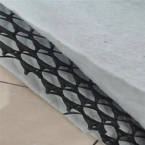 Thiết kế công nghiệp 3D HDPE thoát nước net Core composite nhựa thoát nước mạng cho đường thoát nước - Product Image 4