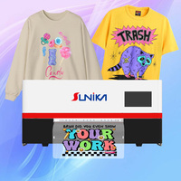 Imprimante DTF/DTG/à plat de 12 pouces avec 2 têtes d'impression XP600, machine d'impression de t-shirts multifonctionnelle de 300 mm