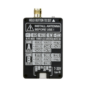 RUSHFPV OverShoot 3.3G 4W VTX Compatible con Protocolo IRC Tramp, Transmisor de Video de 7-30V, Módulo VRX de 3.3GHz para Gafas FPV, Dron de Largo Alcance - Product Image 6