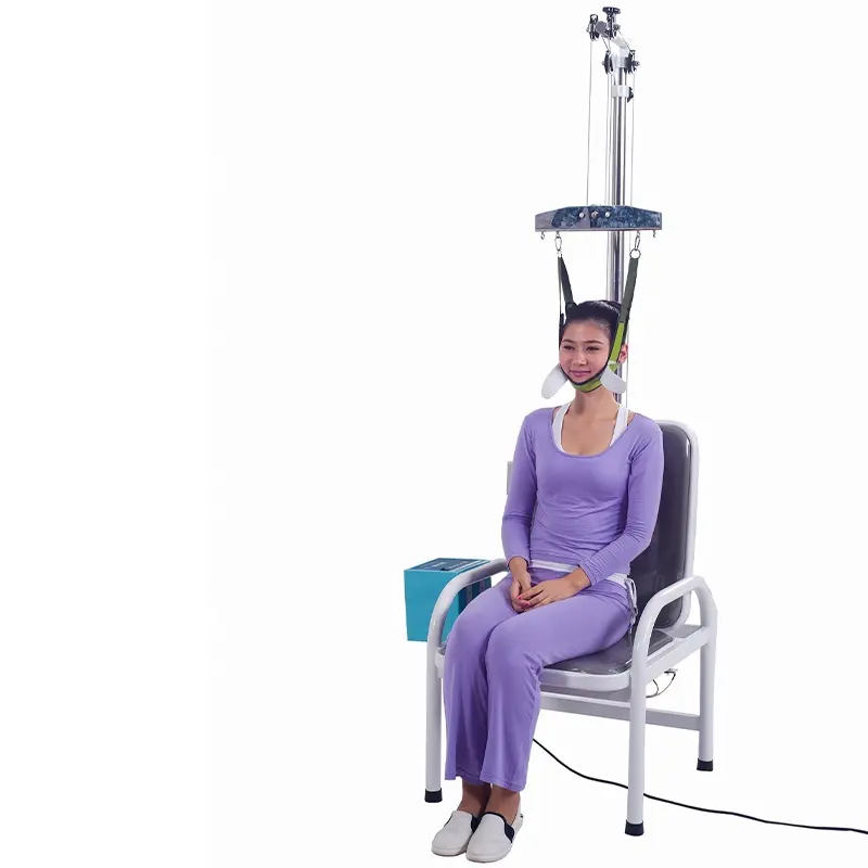 Chaise de Traction médicale à réglage électrique, appareil pour cervicales, dispositif de traction, pour le cou