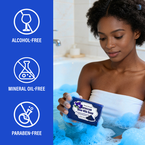 Savon Nila Bleu Marocain <span class=keywords><strong>Bio</strong></span> Naturel Fait Main Éclaircissant et Blanchissant de Gros - Product Image 5