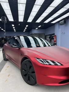 <span class=keywords><strong>Film</strong></span> de protection de peinture auto-cicatrisant en TPU PPF de couleur rouge Romani pour carrosserie de voitures de sport, véhicules de luxe, blocage UV/IR, garantie de 3 ans - Product Image 6