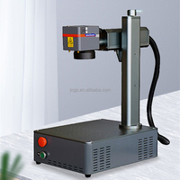 Machine de gravure laser à fibre à mise au point automatique pour métal 3D 20W 30W 50W graveur de machine de gravure sur verre rotatif