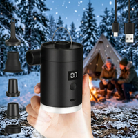 Pompe à air électrique sans fil la plus populaire pour matelas gonflables, 4000 mAh, mini pompe à air pour gonflables d'extérieur