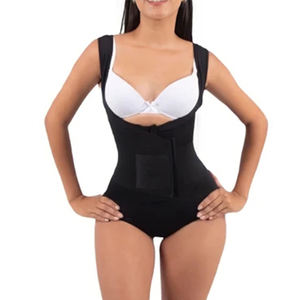 Body sin Mangas con Escote Abierto y <span class=keywords><strong>Faja</strong></span> para Cinturones, para Mujer, Antibacteriano, Control Medio, Spandex/Nailon, Removible - Product Image 5
