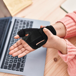 Férula para <span class=keywords><strong>pulgar</strong></span> con <span class=keywords><strong>muñequera</strong></span> para mano derecha e izquierda, <span class=keywords><strong>muñequera</strong></span> para artritis, tendinitis, protección, <span class=keywords><strong>muñequera</strong></span> - Product Image 2