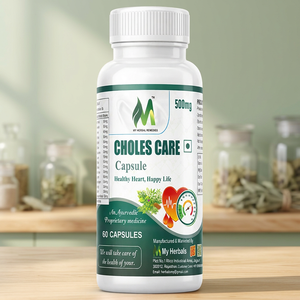 Choles Care Capsules d'Extrait Botanique à Base de Plantes Polyherbal en Poudre 500mg 60 Comprimés Vrac Fabricant OEM Marque Privée - Product Image 1