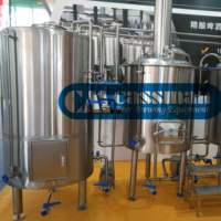Répertoire des fournisseurs d'équipement de brassage commercial 250-300-500 Litre Nouvelles Machines Restaurants Traitement de la bière Capacité 1000L-3000L