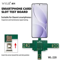 WYLIE WL-220 Carte de test universelle de signal téléphonique pour Xiaomi, compatible avec toutes les cartes SD et tous les modèles