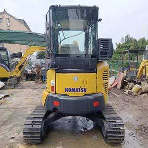 Miniexcavadora Usada Komatsu PC35MR-2 de 3.5 Toneladas, Modelo 2022, con Motor, Caja de Cambios, Bomba y PLC para Construcción - Product Image 2