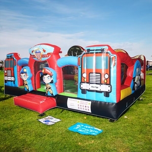 Combo seco Castillo inflable Casa <span class=keywords><strong>de</strong></span> rebote Tobogán Obstáculo Camión <span class=keywords><strong>de</strong></span> <span class=keywords><strong>bomberos</strong></span> Salto Estación <span class=keywords><strong>de</strong></span> paseo lunar con motor <span class=keywords><strong>de</strong></span> fuego Salto <span class=keywords><strong>De</strong></span> Luna - Product Image 2