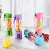Seaygift Draagbare Fruit Juicer Ijs Smoothie 6 Blade Mini Home Usb Oplaadbare Draagbare Blender