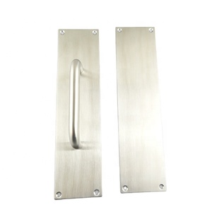 2Pcs Door Kick Plates, 4 X 16 Inch Stainless Steel Kick Plates With 12
