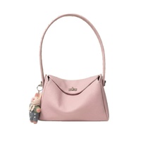 Sac à bandoulière en cuir pleine fleur personnalisé OEM pour femme, avec boucle, style Normcore minimaliste, couleur unie, usage quotidien, vente en gros directe usine
