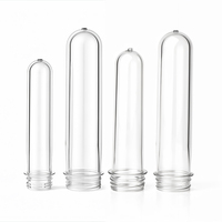 Préforme de bouteille d'eau en PET vierge de qualité alimentaire 28 mm 18 g pour eau minérale 500 ml OEM