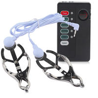 Hochwertige Multifunktions-Elektroschock-Klemmen Klitoris-Stimulator Vibrator Vaginaler Sex Männer Frauen Bondage-Ausrüstung Zesi Made