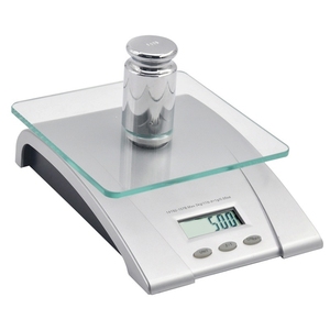 Balance de cuisine électronique numérique Veidt en acier inoxydable 5 kg 0,1 g avec écran tactile en verre trempé et affichage LCD SF-150b - Product Image 4