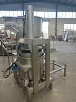 Hydraulische pers voor fruit en groenten, 600 kg/uur, hydraulische dehydratatie-apparatuur voor groenten en cassave, machine voor garri-verwerking