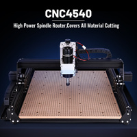 Mesin Router CNC Kayu Desktop 500W Spindle CNC 4540 Mesin Ukiran Laser Mini Modul Laser Dioda Kertas Kayu Lapis Baru