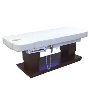 Kisen High End 4 Motors Electric Beauty <b>Bed</b> Facial Beauty Chair <b>Lash</b> <b>Bed</b> Tattoo Tray Adjustable Salon <b>Bed</b> Customized Color - Product Image 1