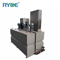 Sistema Dosificador Automático de Floculante de Acero Inoxidable RYDE para Tratamiento de Aguas Residuales, Equipo de Dosificación Química 2000L/h