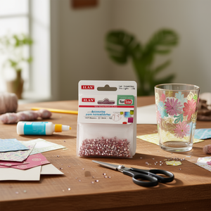 Strass Ilan 3mm Rosa Chiaro per Artigianato e Progetti Fai-da-Te - Product Image 3