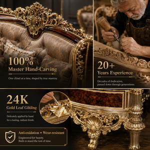 Juegos de Sofás Antiguos de Venta Directa para Decoración del Hogar, Muebles de Sala de Estar Modernos de Madera Maciza de Lujo con Precio Competitivo - Product Image 3