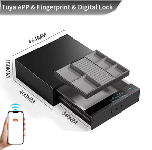 CEQSAFE電子デジタルデポジットスマートセキュリティ引き出し隠し金庫 - Product Image 1