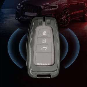 Pour TOYOTA métallique en Fiber de carbone motif <span class=keywords><strong>clé</strong></span> de <span class=keywords><strong>voiture</strong></span> étui sac housse - Product Image 4