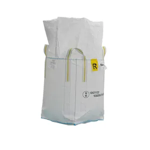 Baffled type UN jumbo bag for Flammable solids PP FIBC big recycle jumbo bag 500kg 1000kg 1500kg Leading supplier in