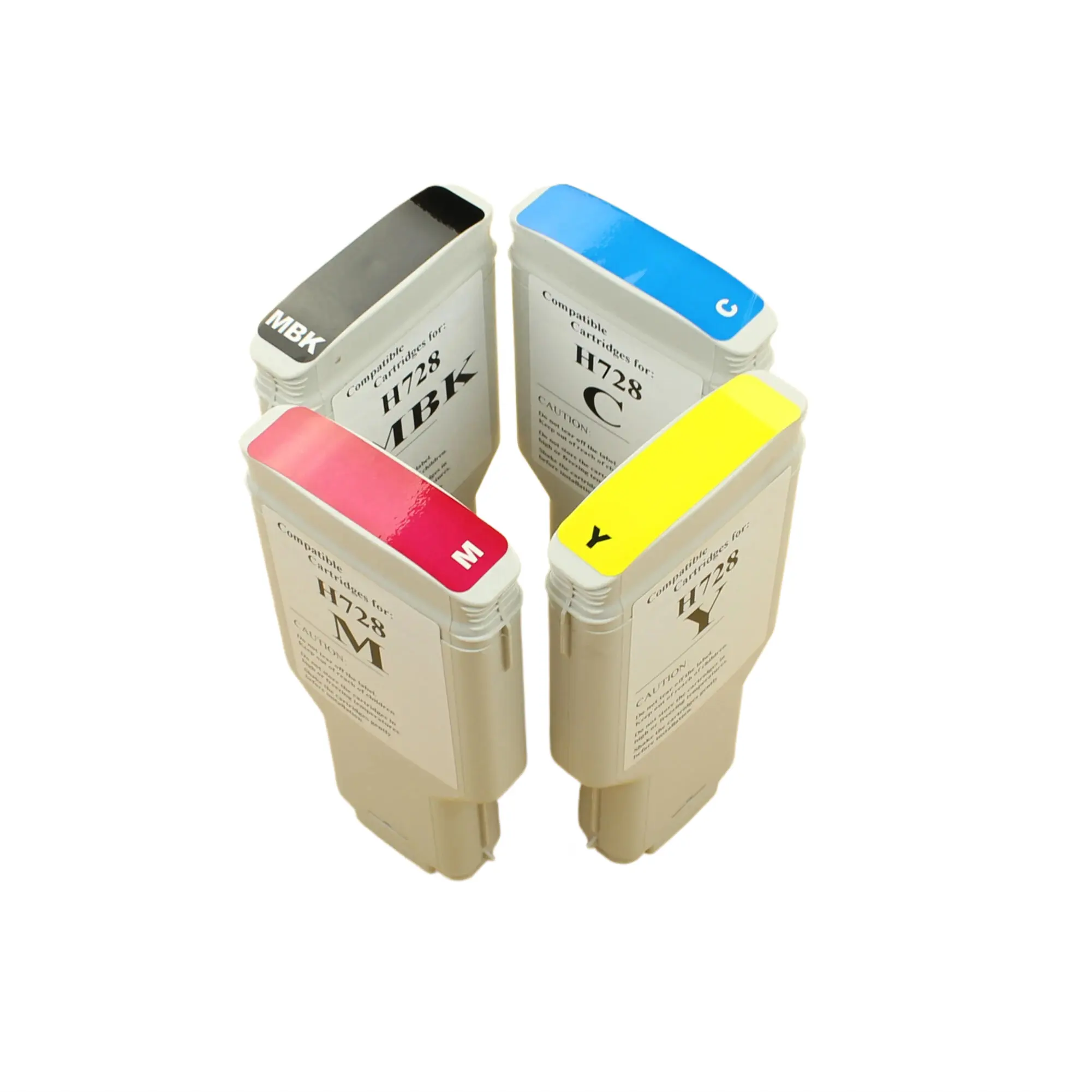 300ML Empty cartridge For HP 728 ink cartridge For HP DesignJet T730 T830 Printer With latest one time chip