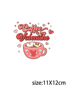 LETOP 1pcs Dog Mom Letter Pattern UV pour DTF Impression Sticker Cups 16Oz Clear Glass Cups Logo Decals Transfers - Product Image 2