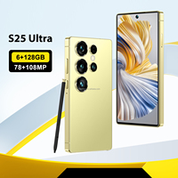Teléfono Inteligente S25 Ultra Mini de 5.0 Pulgadas, 6+128 GB, Versión Global Desbloqueada, Teléfono Celular con Doble SIM, Disponible en Varios Colores, Batería de Larga Duración