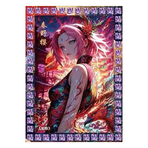Boîte mystère de cartes à collectionner 51P AB Case Canglan Mengying 2 Ninja Metal Diamond Card Goddess Haruno Sakura Yamanaka <span class=keywords><strong>Tsunade</strong></span> Waifu - Product Image 2