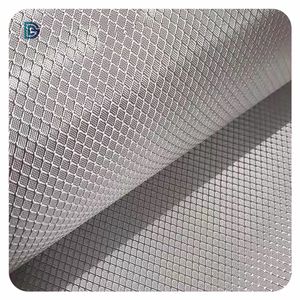 Tissu Jacquard en Fiber <span class=keywords><strong>de</strong></span> <span class=keywords><strong>verre</strong></span>, <span class=keywords><strong>motif</strong></span> nid d'abeille hexagonal argenté, tissu en Fiber <span class=keywords><strong>de</strong></span> <span class=keywords><strong>verre</strong></span> galvanisée - Product Image 6
