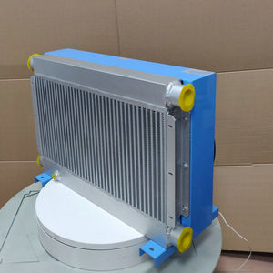 A250T DC Hydraulic Heat Exchanger Air Cooler Aluminum Alloy <b>Radiator</b> For Retrofit Upgrade Vertical Type - Product Image 3