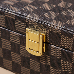 Estuche Organizador de Joyería de PU con Logotipo Personalizado al por Mayor, Caja de Joyería de Cuero de Lujo para el Hogar - Product Image 6