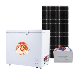 Chine vente en gros congélateur coffre solaire 158 litres avec porte unique cc 12 24V congélateur solaire tout-en-un - Product Image 1