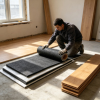Solution acoustique professionnelle pour home cinéma |   Tapis en caoutchouc butyle |   Intégration Mur-Plafond-Sol |   Subwoofer Basses Sans Disturbances