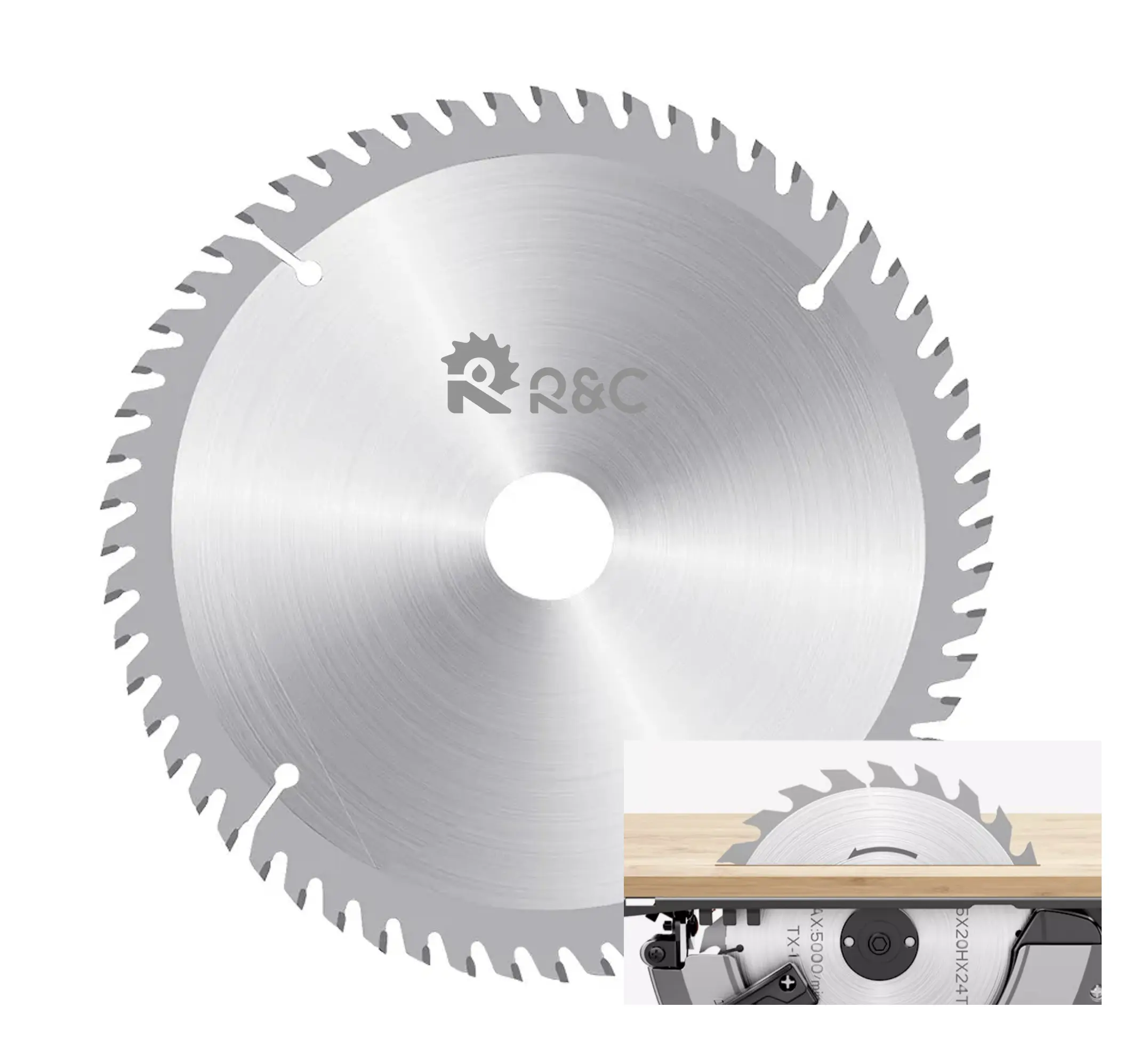 TCT Circular Saw Blade for Wood Hardwood Softwood Laminate Veneered Plywood MDF Chipboard Cutting Trimming Ripping