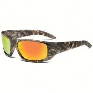 Gafas de Sol Deportivas de Camuflaje de Moda 2023, Gafas de Sol Polarizadas con Protección UV400 y Película de Color para Ciclismo y Pesca para Hombre - Product Image 1
