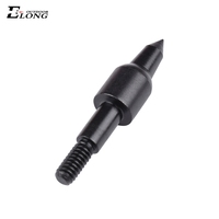 Têtes de flèche de 8.8mm 125 Grain en acier noir Points de pointe de tir à l'arc vissés