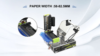 Impresora térmica de 80mm para quiosco, módulo integrado, impresoras de autoservicio, SDK Serial LAN, impresora térmica de recibos con cortador