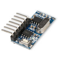 Module RF sans fil OKYN260404-6 RX480E 433 MHz, émetteur-récepteur à 4 canaux pour télécommande