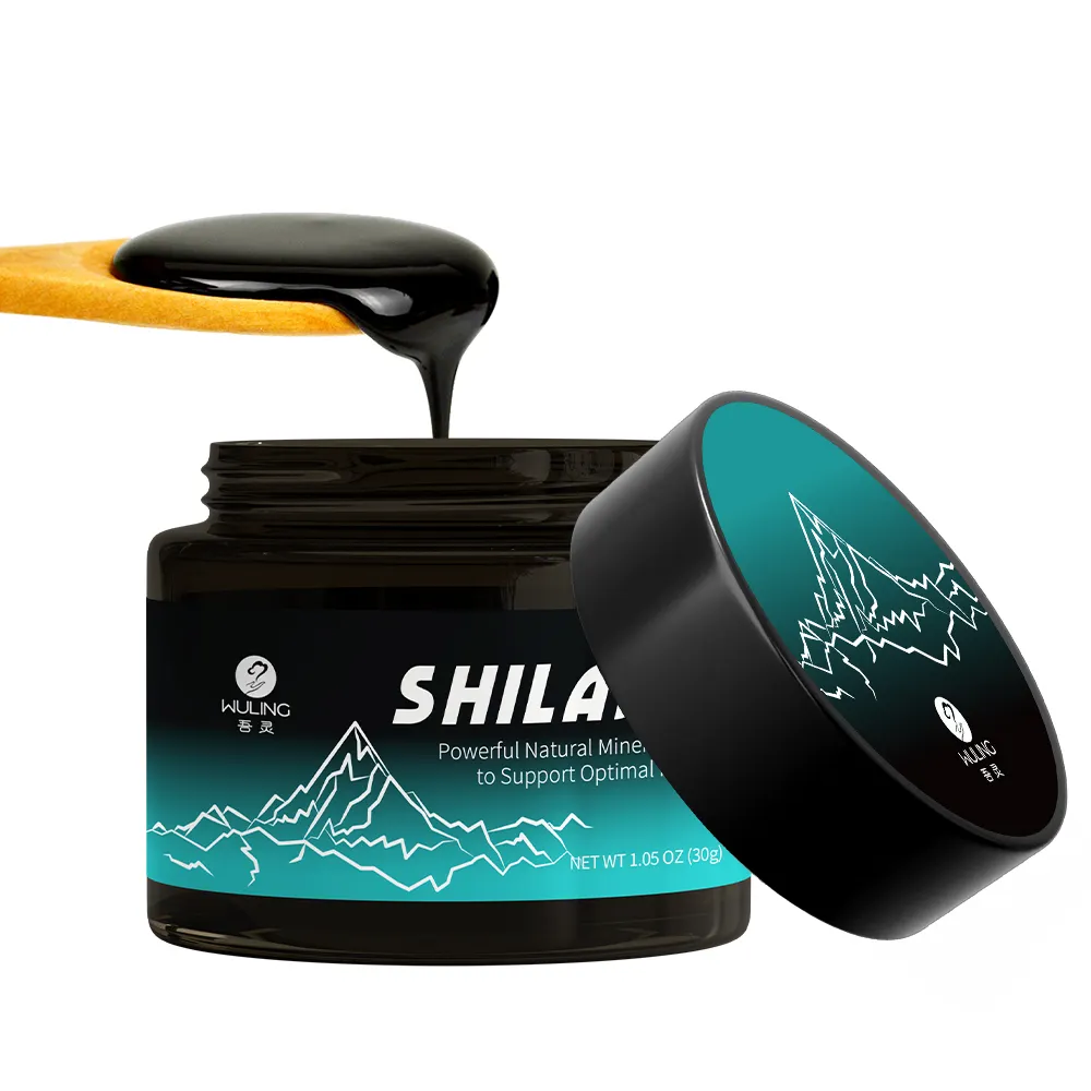 Puro himalayano Shilajit resina morbida 85 + tracce minerali complesso per il supporto immunitario integratore alimentare