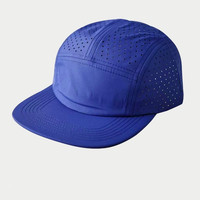 Gorra Deportiva de Verano para Correr, Secado Rápido, Estilo Béisbol, con Cordón Ajustable, Visera Plana Corta, 6 Paneles, para Camping