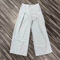 Pantalon Sportif Homme Personnalisé 100% Coton Écologique & Respirant Coupe Ample avec Broderie Logo à la Taille Options Service OEM/ODM
